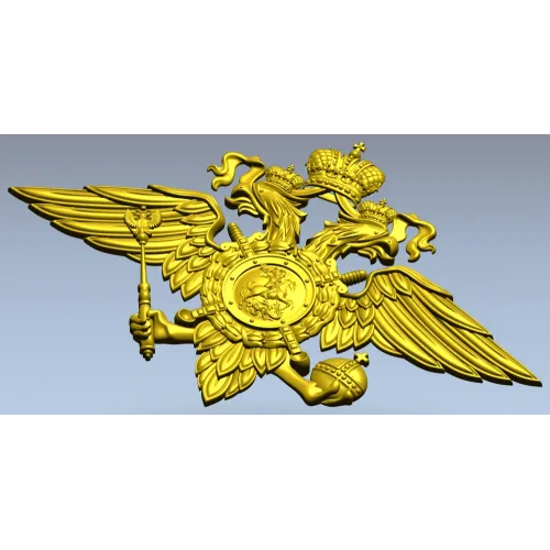 Герб МВД - 3D модель в формате STL для ЧПУ