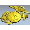 Герб "Орел-Глобус-Якорь" - 3D модель STL для ЧПУ