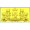Coat of Arms of Sverdlovsk Oblast - high-relief STL for CNC