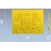 Coat of Arms of Sverdlovsk Oblast - high-relief STL for CNC