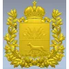 Surgut Coat of Arms 3D STL Relief for CNC