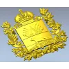Surgut Coat of Arms 3D STL Relief for CNC