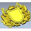 Heraldic Coat of Arms STL - Eagle & Dragon 3D Model for CNC