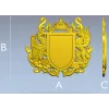 Heraldic Coat of Arms STL - Eagle & Dragon 3D Model for CNC