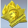 Always Ready emblem STL for CNC