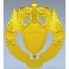 Двуглавый орёл - рельефный герб в формате STL для ЧПУ
