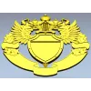 Двуглавый орёл - рельефный герб в формате STL для ЧПУ
