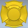 Значок Четверник - 3D модель STL для ЧПУ