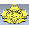 Орден-юбилей "Звездный медальон" - 3D модель STL для ЧПУ