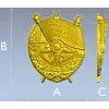 STL модель "Орден Красного Знамени" для ЧПУ