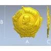 Барельефный орден в формате STL для ЧПУ
