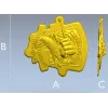 Angler Commando Emblem - 3D STL model for CNC