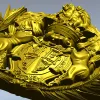 Heraldic Crest 3D STL for CNC - Ornate Coat of Arms