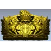 Heraldic Crest 3D STL for CNC - Ornate Coat of Arms