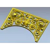 Арочная накладка в стиле рокайль - stl модель для ЧПУ