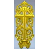 Ornate Orthodox Cross STL for CNC