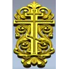 Ornate Orthodox Cross STL for CNC