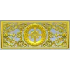 Резная панель с крестом в венке - 3D модель STL для ЧПУ