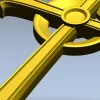 Крест с нимбом - 3D модель в формате STL для ЧПУ