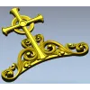 Навершие "Солярный крест" - 3D модель STL для ЧПУ