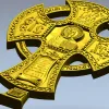 Православный крест с образом Спасителя - 3D модель в формате STL для ЧПУ