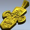 Православное распятие - 3D модель в формате STL для ЧПУ