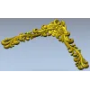 Baroque Acanthus Corner STL for CNC Milling