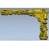 Baroque Acanthus Corner STL for CNC Milling
