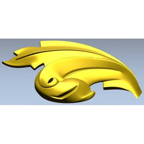 Акантовый угловой завиток - 3D модель STL для ЧПУ