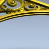 Угловая декоративная консоль в стиле ренессанс - STL для ЧПУ