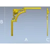 Baroque corner blossom - STL 3D model for CNC router