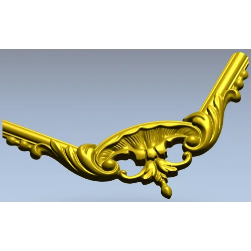 Рокайльный уголок - 3D модель stl для ЧПУ