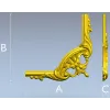 Рокайльный уголок - 3D модель stl для ЧПУ