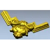 Угловой картуш в барочном стиле - 3D модель STL для ЧПУ