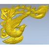 Угловой декоративный элемент "Феникс-уголок" - STL для ЧПУ