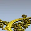 Угловой декор "Аурелия" - 3D модель STL для ЧПУ