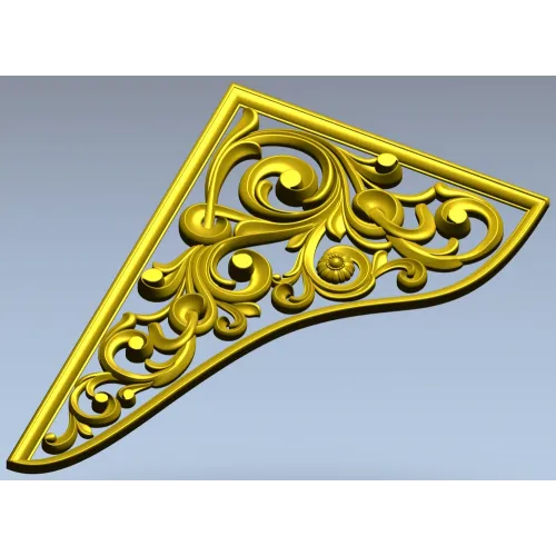 Рокайльный уголок - 3D модель STL для ЧПУ