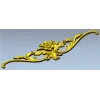 Rococo Floral Cartouche STL 3D Model for CNC