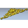 Rococo Cartouche STL 3D Model for CNC Milling