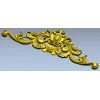 Rococo Cartouche STL 3D Model for CNC Milling