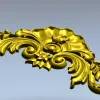 Картуш "Аурелия" - 3D модель STL для ЧПУ