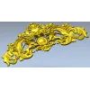 Baroque Twin-Lion Cartouche - STL model for CNC