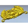 Baroque Acanthus Cartouche - STL 3D Model for CNC Router