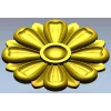 Classic Floral Rosette STL for CNC Milling