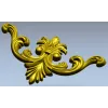 Baroque Acanthus Cartouche - STL 3D model for CNC carving