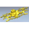 Baroque Cartouche 3D STL for CNC Router