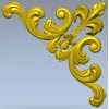 Baroque Acanthus Corner STL
