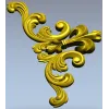 Baroque Acanthus Corner STL