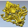 Барочный ромбовидный картуш - 3D модель STL для ЧПУ