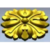 Флоральный медальон - 3D модель STL для ЧПУ